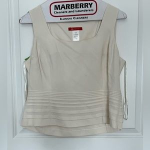 Ann Klein linen shell